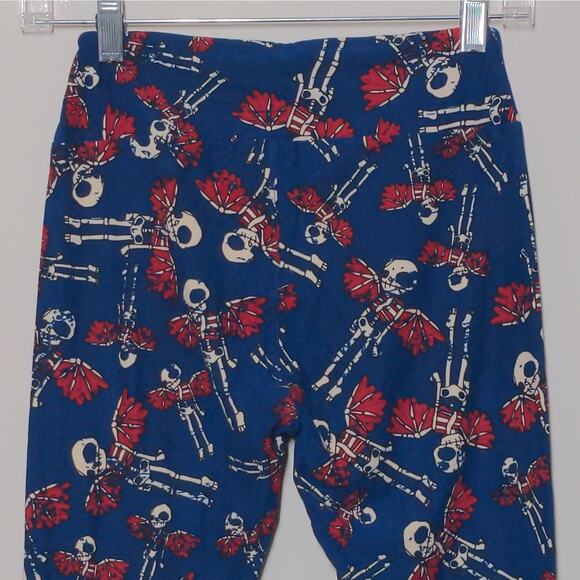 LuLaRoe Leggings in Winged Skeleton Print Halloween – One Size - Picture 5 of 8